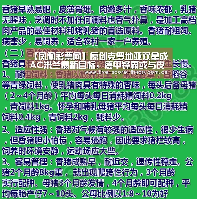 【凤凰彩票网】原创克罗地亚双星成AC米兰最新目标,德甲锋霸或与皮扬特克组黄金锋线(图2) 凤凰彩票app下载